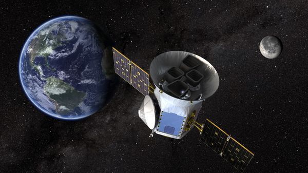 Телескоп TESS який призначений для пошуку екзопланет виведен у космос. TESS буде шукати екзопланети транзитним методом.