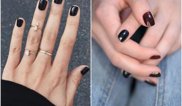 Ідеї темного манікюру, які захочете повторити. Мода 2018 весна-літо: Гарні темні нігті, які додадуть вам родзинки.