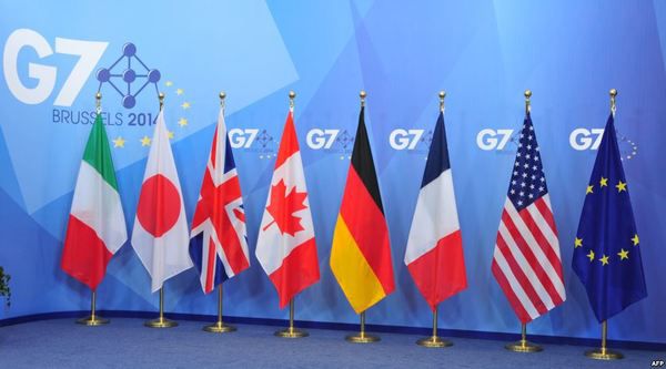 Про що домовилися країни G7 і Україна?. Глави МЗС G7 і України обговорили проблематику Криму, Донбасу і заручників.