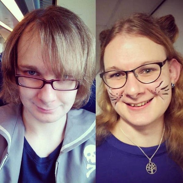 Трансгендери поділилися в Instagram знімками своїх трансформацій (Фото). До і після: трансгендери всього світу поділилися в соцмережах фотографіями своїх трансформацій.