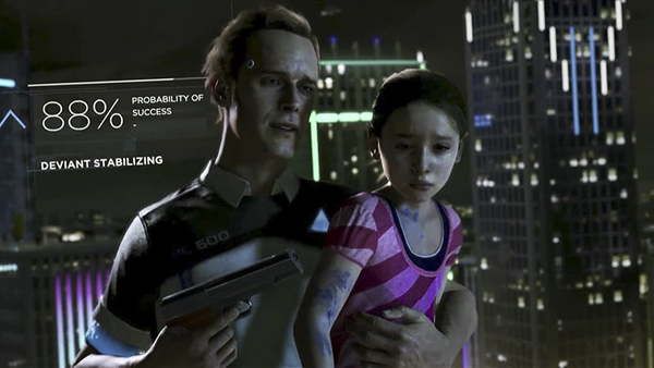 Я, три робота. Detroit: Become Human. Жанр гри - екшен / пригода, для приставки PS4.