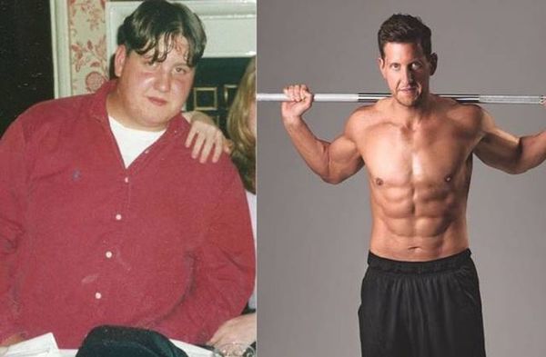 Справжні чоловіки, які зайнялися собою і скинули велику вагу (Фото). Чоловіки, які змогли відмовити собі в їжі і зайнятися спортом.