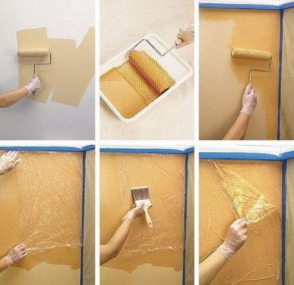 Бюджетні способи пофарбування стіни, як в елітній квартирі!.  Який би колір стін ви не вибрали, виглядатиме оригінально.