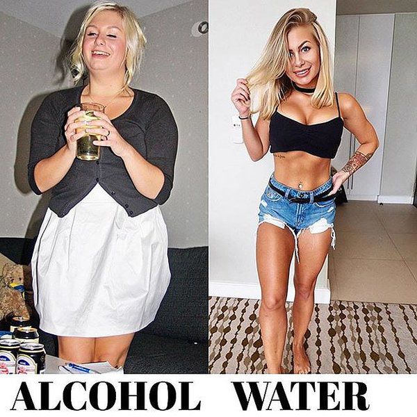 Фітнес-модель показала, як змінилося її тіло після відмови від алкоголю. Якщо і існує у світі причина відставити в сторону кухоль пива, то вона прямо перед тобою!