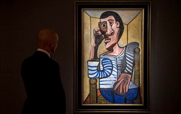 На американському аукціоні пошкодили картину Пікассо за 70 мільйонів. Автопортрет Пабло Пікассо "Моряк" був зняти з аукціону в Нью-Йорку з метою реставрації.