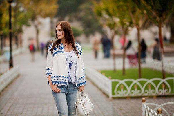Стильні дівчата в сучасних українських вишиванках (Фото). Мода на вишиванки ніколи не зникне.