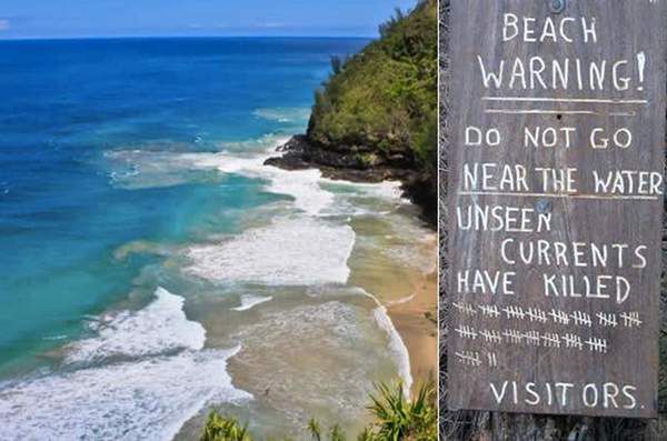 Купатися заборонено: Найнебезпечніші пляжі світу. Великий, красивий пляж є ідеальним місцем для літнього відпочинку.
