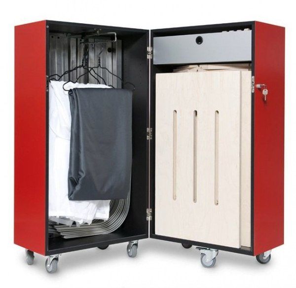 Вражаюче: Створено валізу, у якій поміщається ціла кімната. Італійський дизайнер Марк Седлер створив валізи, що трансформуються в кухню, спальню або офіс.