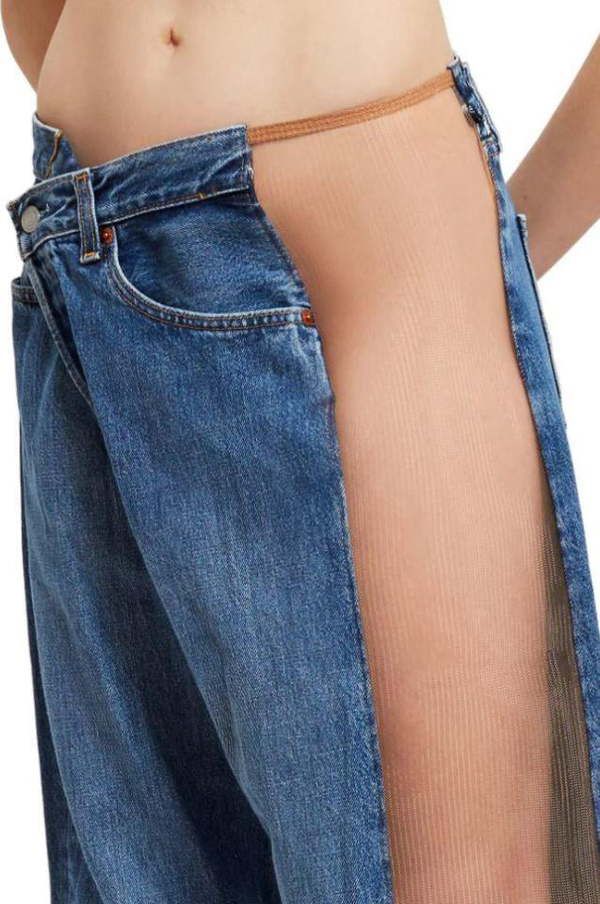 Ці гарячі джинси треба носити без білизни. І коштують вони «всього лише» $237!. Нова мода чи знову дизайнери з розуму сходять?