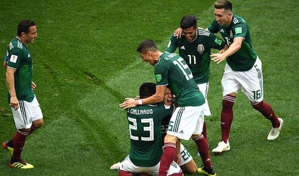 ЧС 2018: Мексика розібралася з Південною Кореєю. Мексиканці продовжили свою переможну ходу - слідом за Німеччиною і обіграли збірну Південної Кореї.