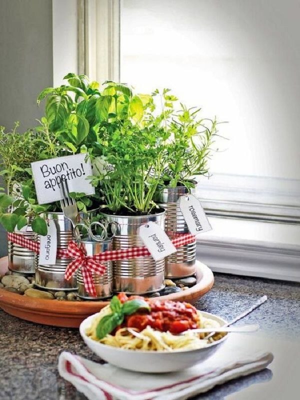 Свіжість зелені і трав круглий рік: 15 ідей для домашнього городу на кухні. Щоб завести город, необов'язково мати дачу.