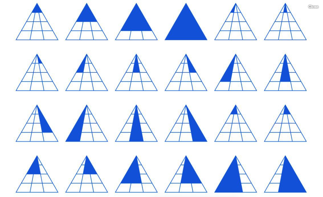 Скільки трикутників ви бачите на цій картинці?. Нереально складна головоломка.