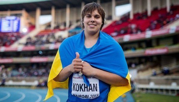 Український легкоатлет на чемпіонаті Європи U-18 встановив світовий рекорд у метанні молота. Михайло Кохан виграв юнацький чемпіонат Європи.