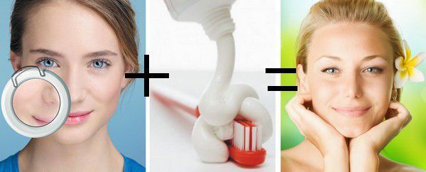Жінка взяла зубну щітку і почала терти ніс, поки не з'явились результати. Цей трюк очищає пори і підтримує здоровою свою шкіру.