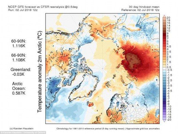 Ось карта місць, де цього літа побиті всі температурні рекорди. Земля перетворюється в пекло!. Або його філію.