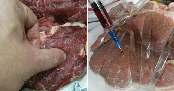 Як відрізнити гарне м'ясо від наколотого антибіотиками... Поради досвідченого м'ясника!