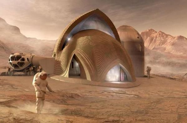 NASA представили проект будинку для життя на Марсі. Дослідники NASA Langley Research Center розробили концепцію крижаного будинку для життя на Марсі.