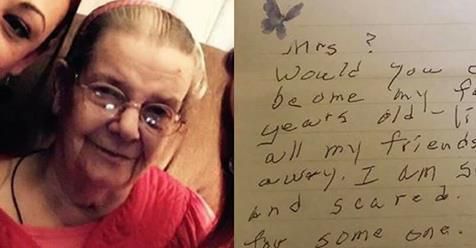 Жінка повернулася додому і знайшла записку від своєї 90-річної сусідки, яку вона ніколи в житті не бачила!. Не забувайте піклуватися про літніх людей, адже їм як нікому іншому потрібна увага і спілкування.