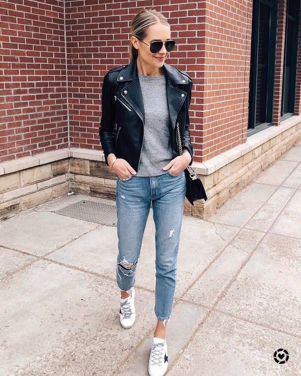 Стиль в простоті: джинси з кросівками та кедами. Бездоганні осінні ідеї.