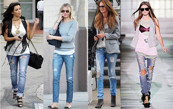 Як зробити рвані джинси, щоб це виглядало круто і пристойно. Джинси з потертостями і дірками, а також джинси з рваними краями – ще одна з ключових тенденцій.
