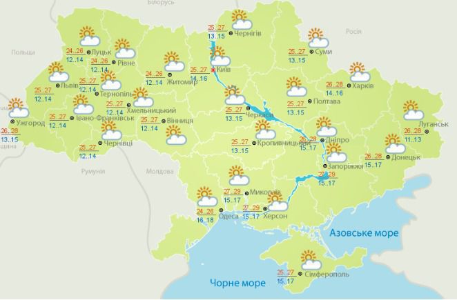 Синоптики розповіли, коли в Україні припиняться дощі і прийде потепління. До України йде потепління до + 29 градусів.