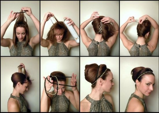 Робимо зачіску «мушля» на різну довжину волосся. Ця зачіска підходить для жінок будь-якого віку з різною структурою і довжиною волосся.