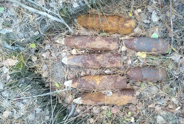 У Харківській області піротехніки ліквідували 32 боєприпаси часів Другої світової. Найбільше боєприпасів знайшли в лісовому масиві Основ'янського району.