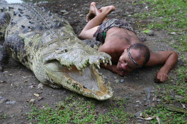 Рибак три роки доглядав за пораненим крокодилом. Цей випадок в черговий раз довів, що між людиною і хижою твариною можуть бути встановлені міцні дружні зв'язки. Крокодил — це те тварина, при зустрічі з якою хочеться бігти з усіх ніг. Тим не менш, є чоловік, який знайшов з ним спільну мову.