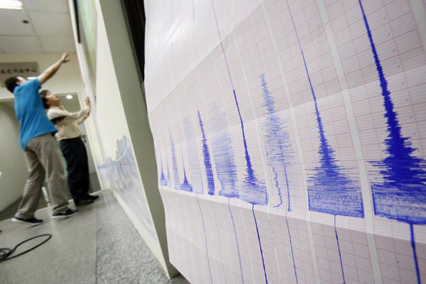 В Україні зафіксували підземні поштовхи. Епіцентр землетрусу знаходився в 58 км від Бердянська Запорізької області.