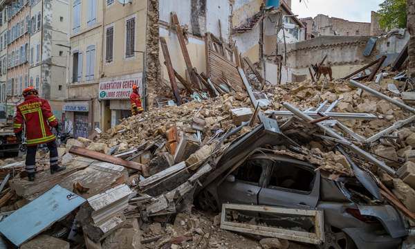 Обвал будинку в Марселі: знайдено два тіла. Тіла чоловіка та жінки були виявлені в руїнах зруйнованих будівель, які впали в центрі Марселя в понеділок.