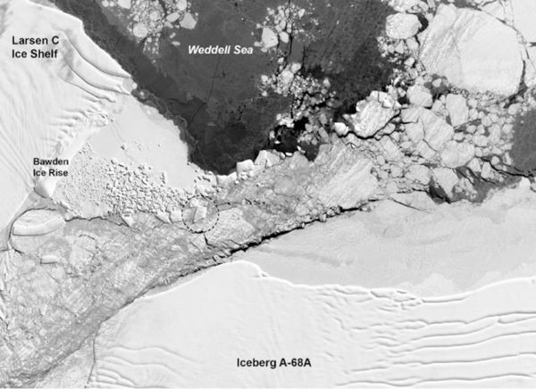 Експерти NASA з'ясували таємницю народження прямокутного айсберга. Незвичайний прямокутний льодовик, який здивував громадськість, виявився всього лише уламком антарктичного шельфу.