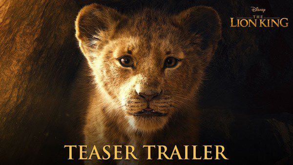 Disney випустила перший тизер перезапуску "Короля лева". Студія Disney на своєму каналі на YouTube опублікувала перший тизер фільму "Король лев".