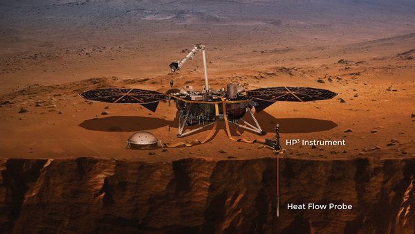 26 листопада дослідницький зонд НАСА InSight повинен здійснити посадку на Марс. Зонд NASA здійснить посадку на Марс.
