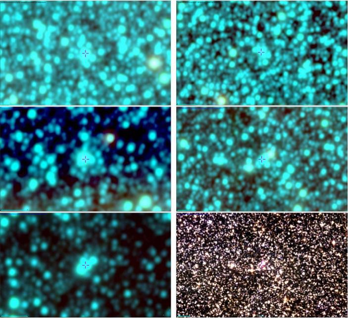 Виявлено п'ять нових кульових скупчень у центральній частині Чумацького Шляху. Кульові зоряні скупчення містять десятки і сотні тисяч зірок, і розташовуються на периферії більшості галактик.