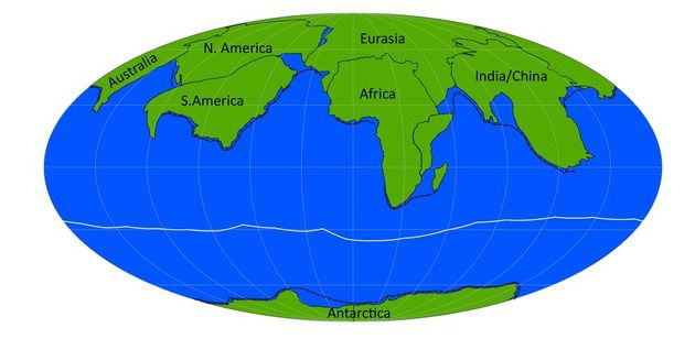 Думки вчених щодо варіантів майбутнього об'єднання континентів. Суша, по якій ми ходимо, складається з тектонічних плит, які рухаються по планеті зі швидкістю кілька сантиметрів на рік, то об'єднуючись у суперконтинент, то знову розпадаючись на частини. За словами вчених, наступний суперконтинент сформується через 200-250 мільйонів років.