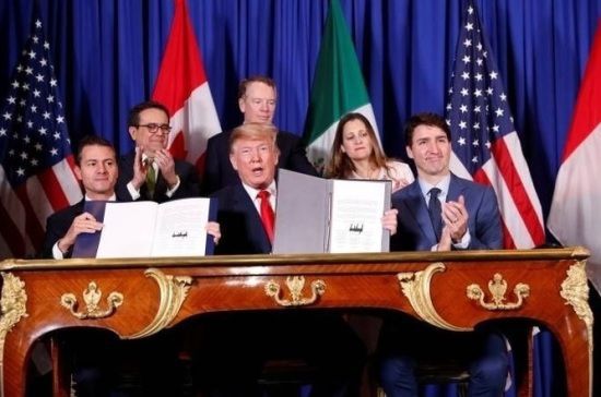 Лідери Канади, Мексики і США підписали новий торговий договір. Він замінить старий NAFTA.