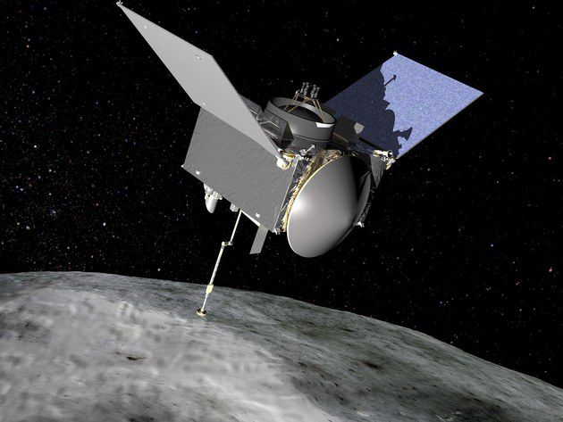 Міжпланетна станція OSIRIS-REx вийшла на орбіту астероїда Бенну. Зонд вивчатиме астероїд протягом двох років, після чого зробить забір ґрунту і доставить його до Землі.