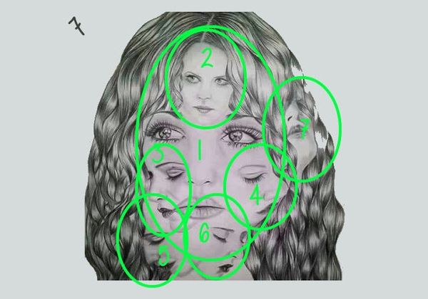 Дивна оптична ілюзія: Скільки облич у цієї жінки?. Оптичні ілюзії - це завжди цікаво.