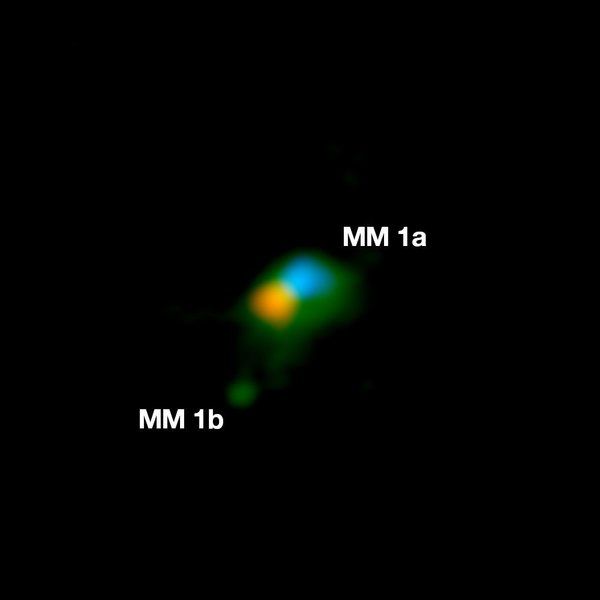 Астрономи виявили місце формування загадкової подвійної системи. Після вивчення отриманого знімку молодої зірки астрономи виявили другий об'єкт на її орбіті.