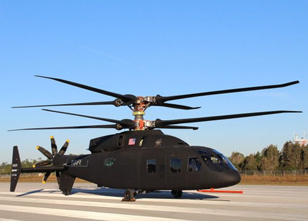 Американці презентували швидкісний багатоцільовий вертоліт. Випробовування SB>1 планують почати в 2019 році.
