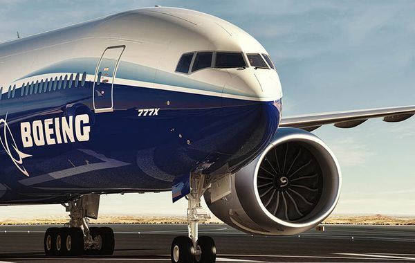 На Boeing 777-9X встановили найбільші двигуни GE9X. Викочування повністю зібраного Boeing 777-9X відбудеться до березня 2019 року.