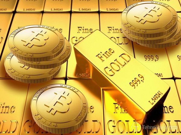 Хорошим індикатором ціни біткоіна може стати золото. З кінця листопада біткоін і золото рухаються в протилежних напрямках.