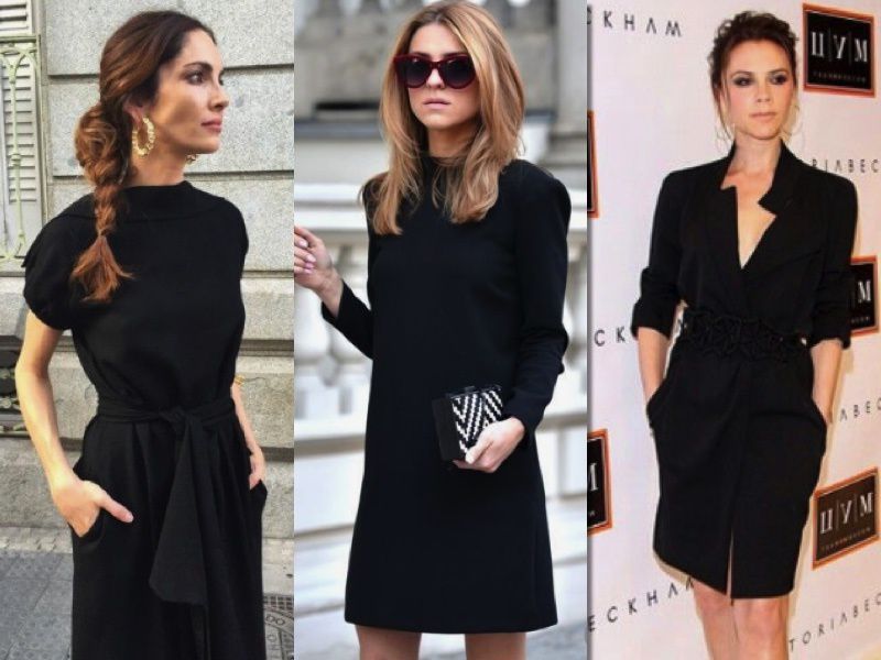 Найбільш вдалі моделі чорної сукні для жінок за віком. Правильне чорне плаття для жінок 20+, 30+, 40+, 50+.