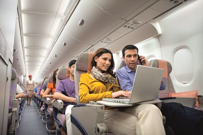 На літаках МАУ у квітні може з'явитися Wi-Fi. Більшість літаків авіакомпанії МАУ технічно готові.