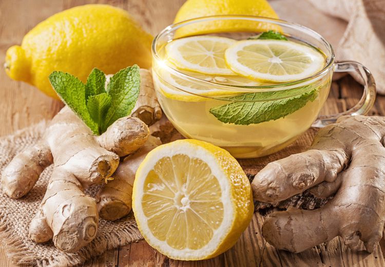 Лимонно-імбирний чай: корисні властивості