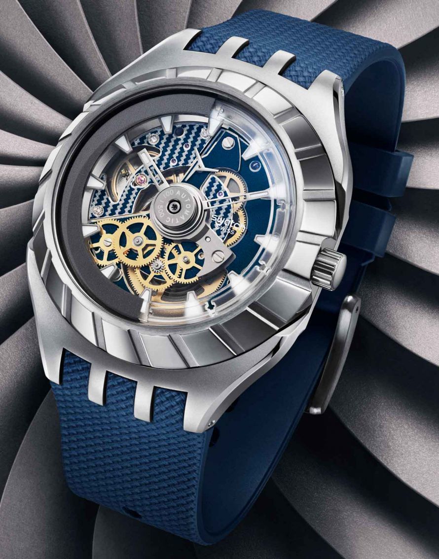 Swatch презентували парамагнетичні годинники. Запас ходу механізму досягає 90 годин.