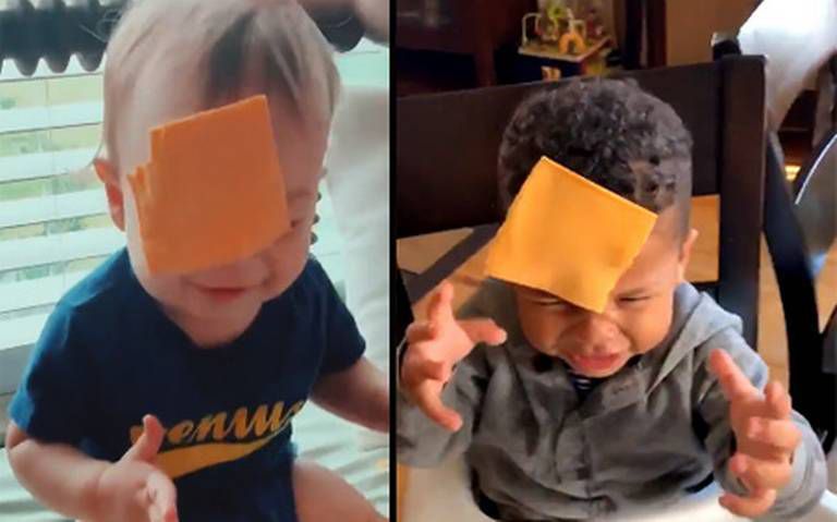 Новий безглуздий флешмоб в Twitter: ляпни сир на обличчя дитини. Хотіли б ми подивитися на те, як діти з цих відео будуть подавати своїм батькам склянку води в старості.