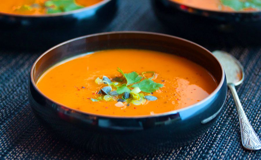 Ароматний морквяний суп-пюре. Суп-пюре з моркви можна приготувати так, що смак буде незабутнім! Секрет в спеціях.