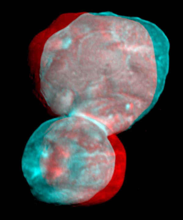 Астрономи показали астероїд Ультіма Туле в об'ємі. Це стало можливо завдяки детальним знімками, отриманими під час близького прольоту повз об'єкта.