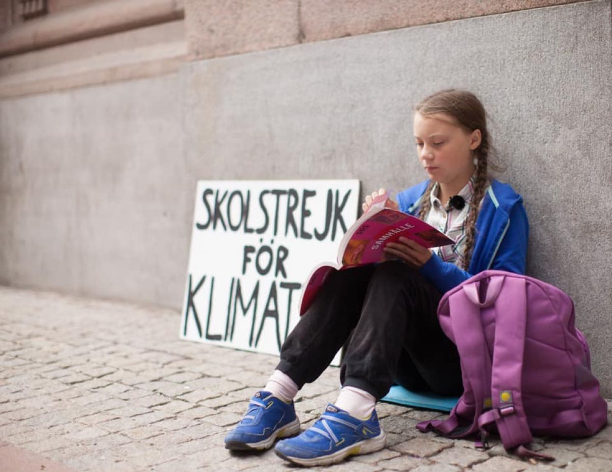 Школярка з Швеції може отримати Нобелівську премію. На нагороду 16-ну дівчину номінували за її внесок в рух по боротьбі з глобальним потеплінням.
